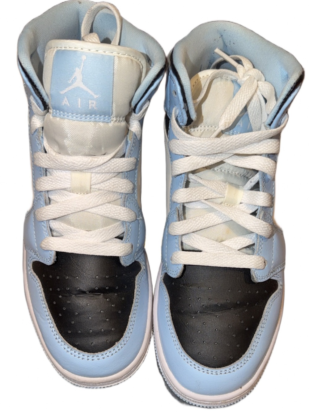 Air Jordan 1 Mid GS 'Ice Blue' - 5Y